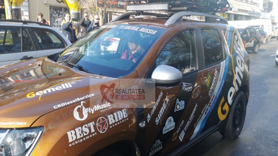 Doi soți din Satu Mare pleacă în Siberia cu mașina să petreacă Crăciunul 