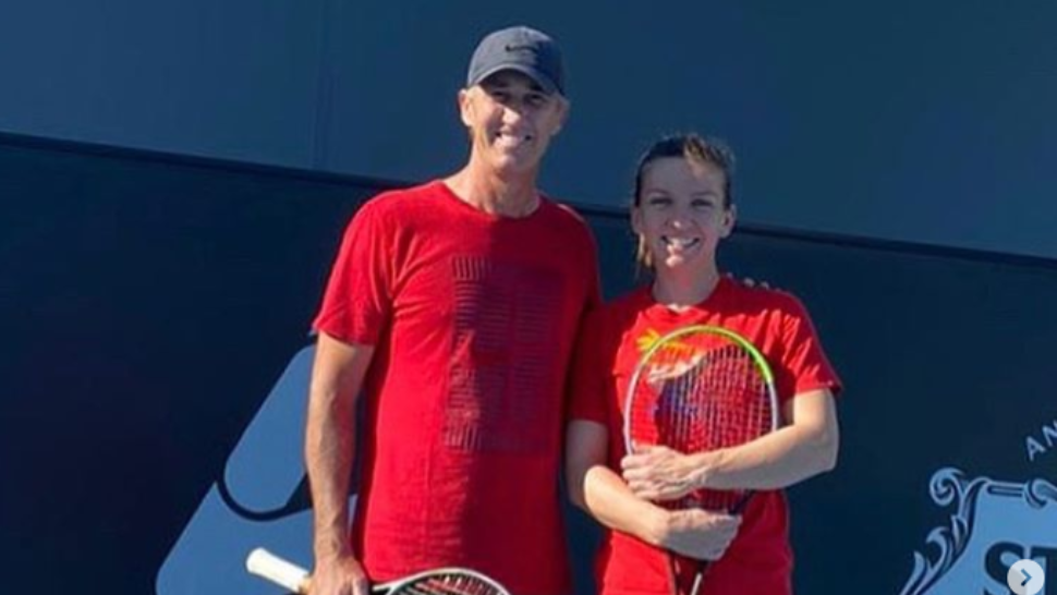 FOTO | Darren Cahill a evaluat condițiile de la Adelaide! Când va debuta Simona Halep