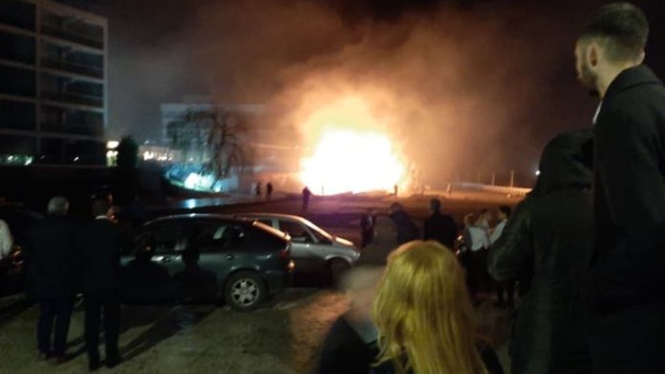 Incendiu pe plaja din Venus, din cauza artificiilor