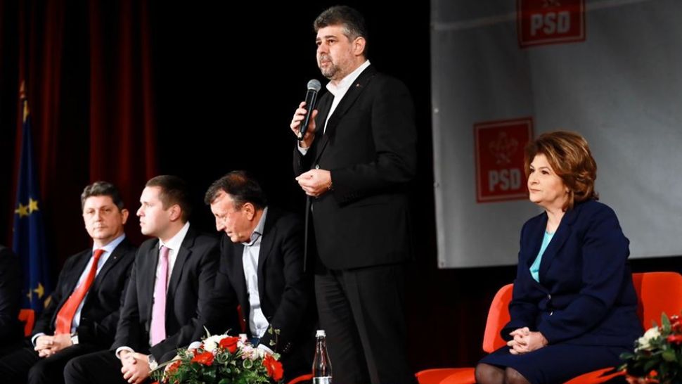 Marcel Ciolacu la PSD Dâmbovița Foto: Facebook/PSD