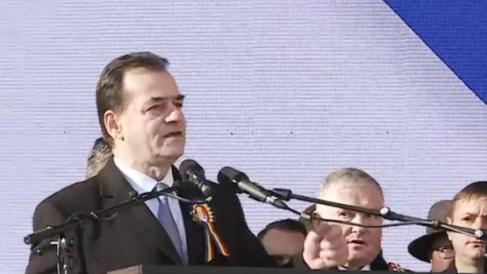 Premierul Orban, huiduit la Iași, s-a lansat în promisiuni pentru Autostrada Unirii