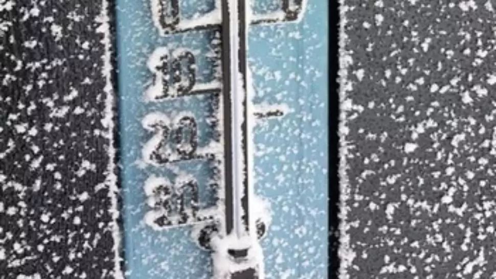 Temperaturi scăzute la Polul frigului din România