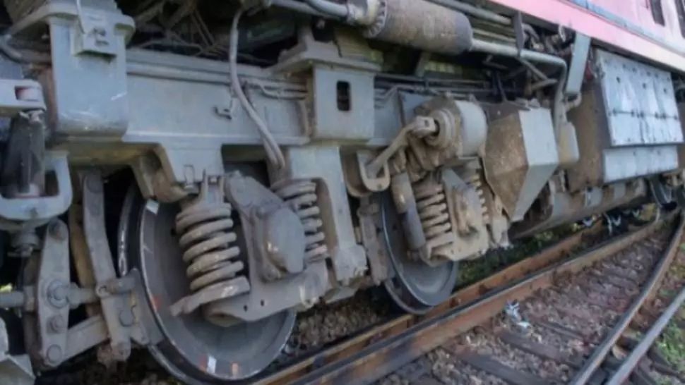 tren deraiat in apropiere de Sibiu