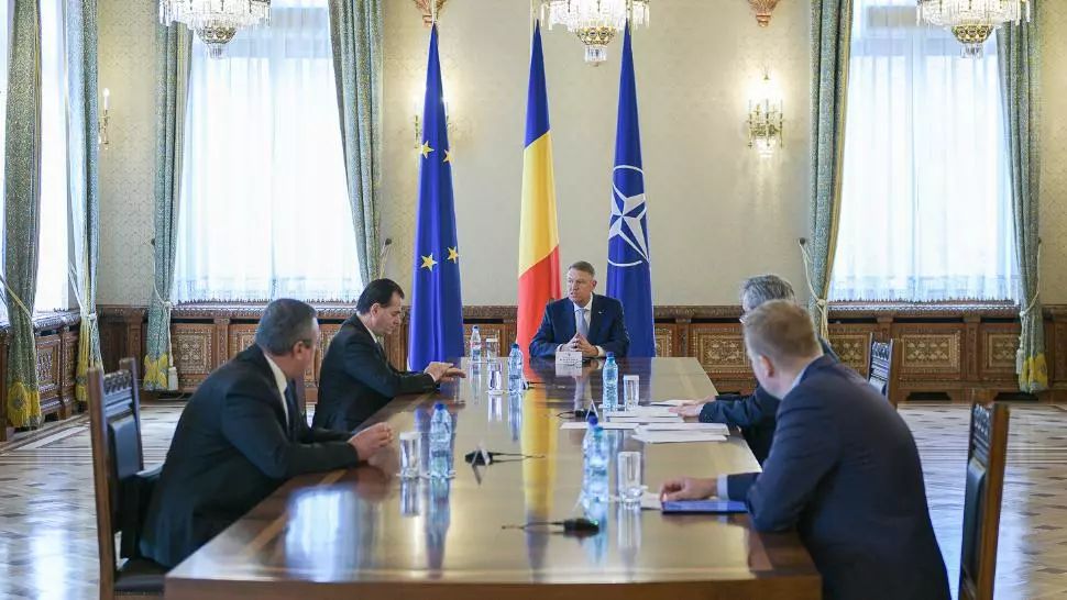 Coronavirus. Iohannis, ședință de urgență cu Orban, Vela și Costache și directorii de spitale Foto: presidency.ro