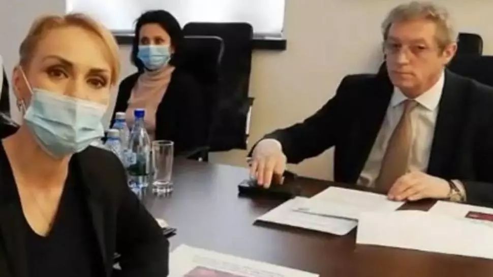 Gabriela Firea și Adrian Streinu-Cercel