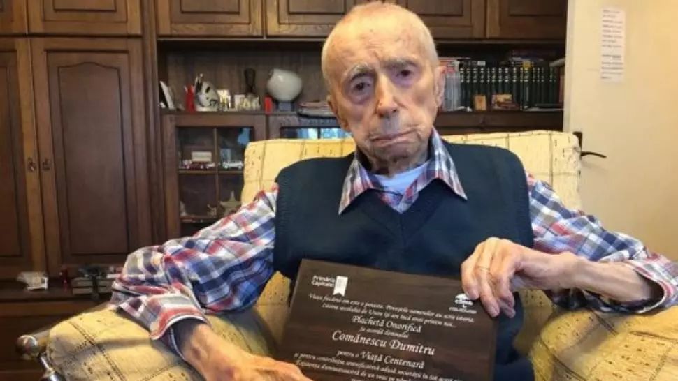 Un român este cel mai bătrân bărbat din lume. Povestea lui Dumitru Comănescu