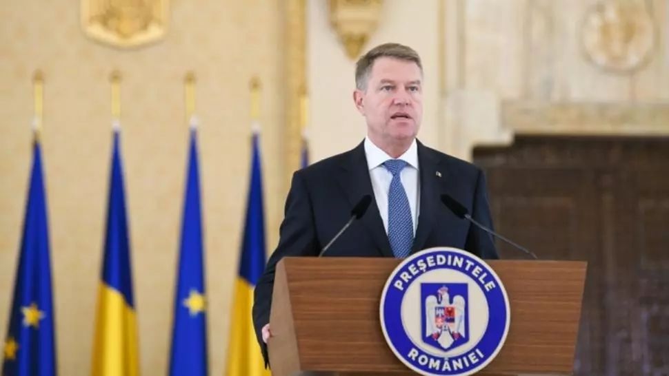 Klaus Iohannis la Palatul Cotroceni