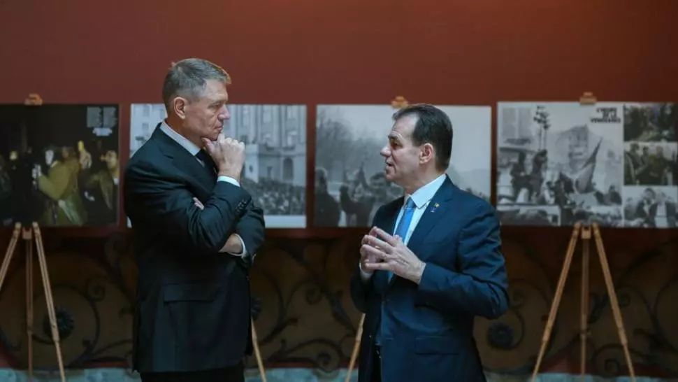 Klaus Iohannis, Ludovic Orban 