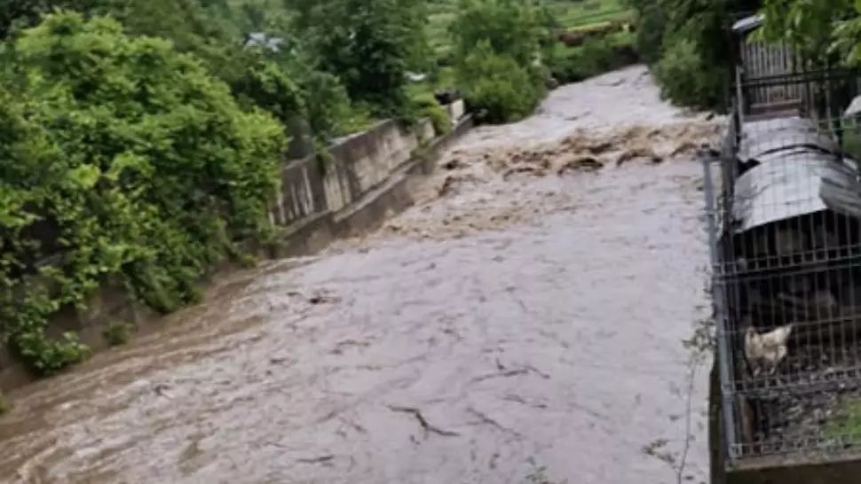 Inundații în România