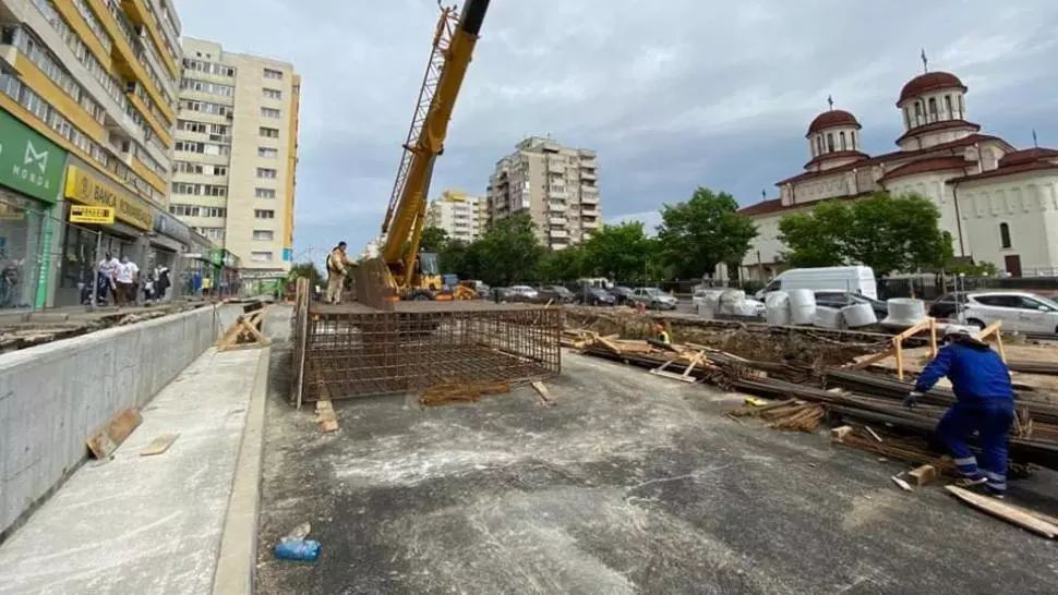 Nicușor Dan promite că Pasajul Doamna Ghica va fi gata în 2 săptămâni. Foto/Inquam