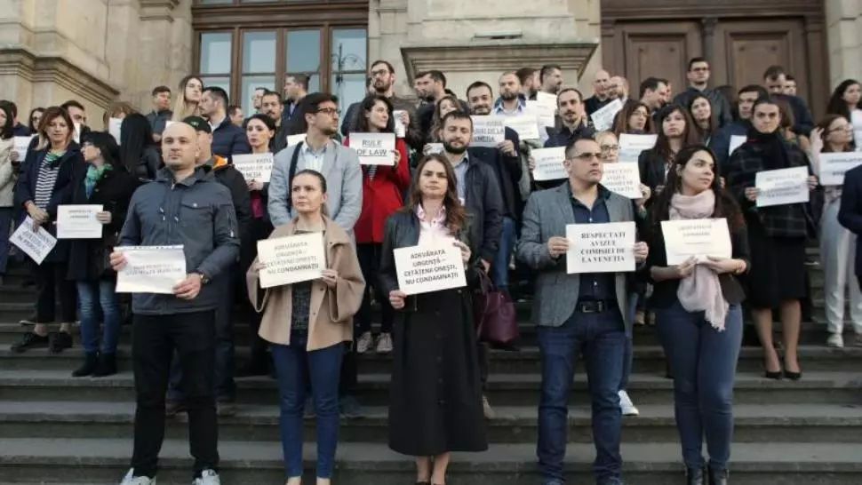 Protest magistrați 