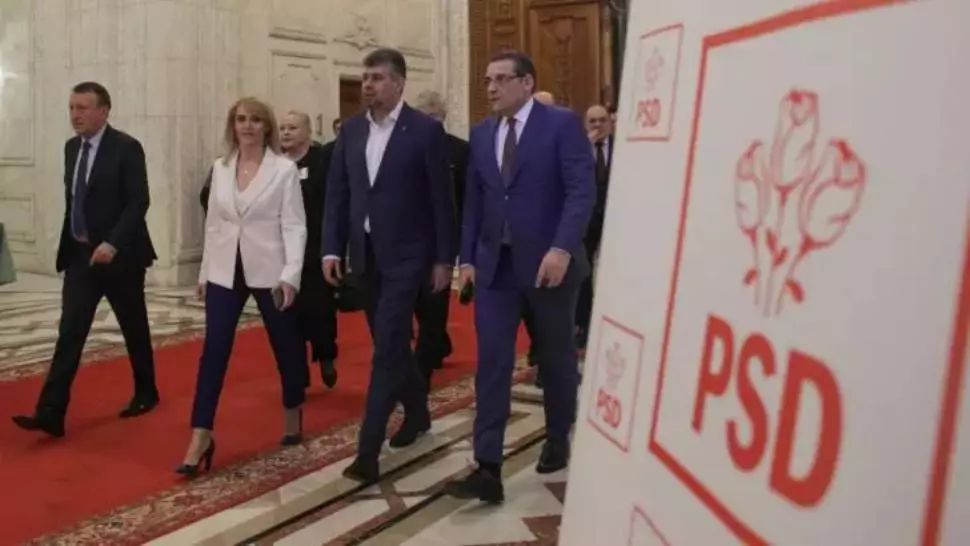 Marcel Ciolacu, președinte interimar al PSD Foto: Inquam Photos/Octav Ganea