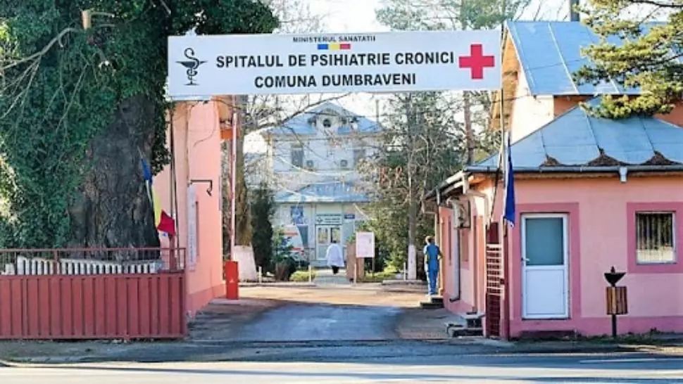 Incendiu la Spitalul de Psihiatrie din Dumbrăveni, jud. Vrancea