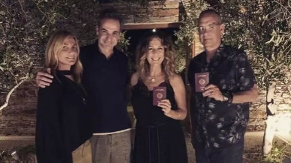Americanii Tom Hanks și Rita Wilson, cetățeni greci Foto: Instagram.com
