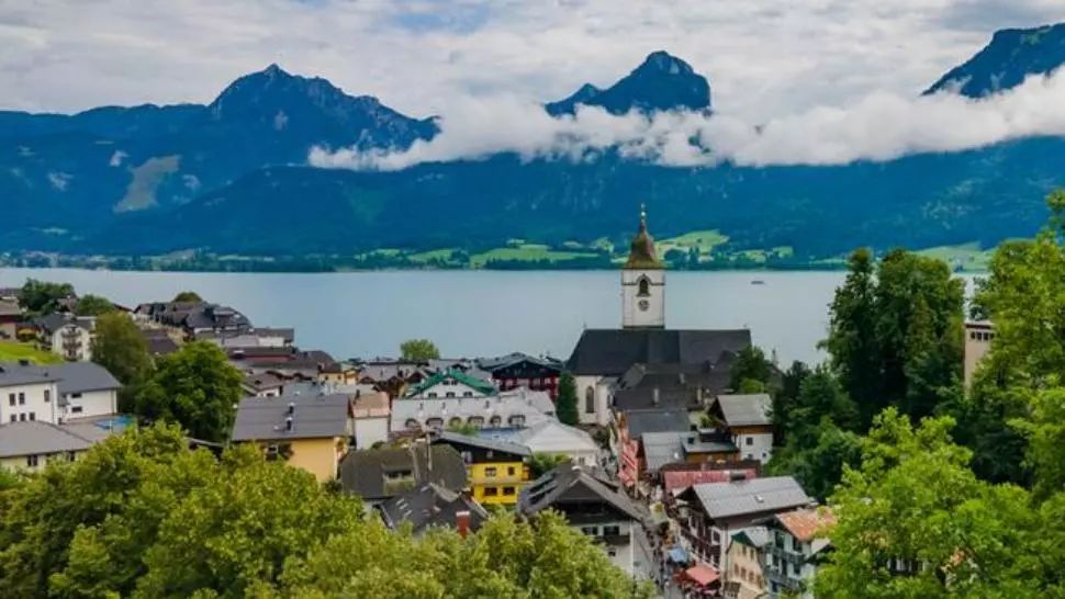 Stațiunea turistică St. Wolfgang, Austria Foto: Deutsche Welle