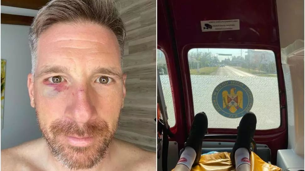 REVOLTĂTOR! Momentul în care pilotul de raliuri este accidentat intenționat de un șofer, surprins de camerele de supraveghere