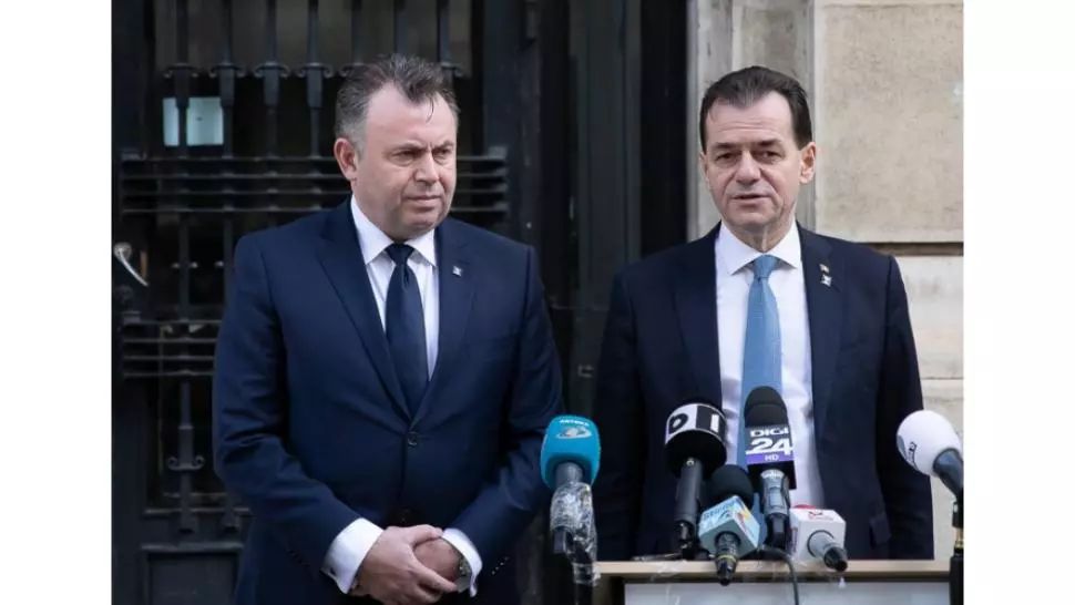 Ludovic Orban, întâlnire de urgență cu Nelu Tătaru la Palatul Victoria. Se pregătesc noi măsuri pentru gestionarea pandemiei