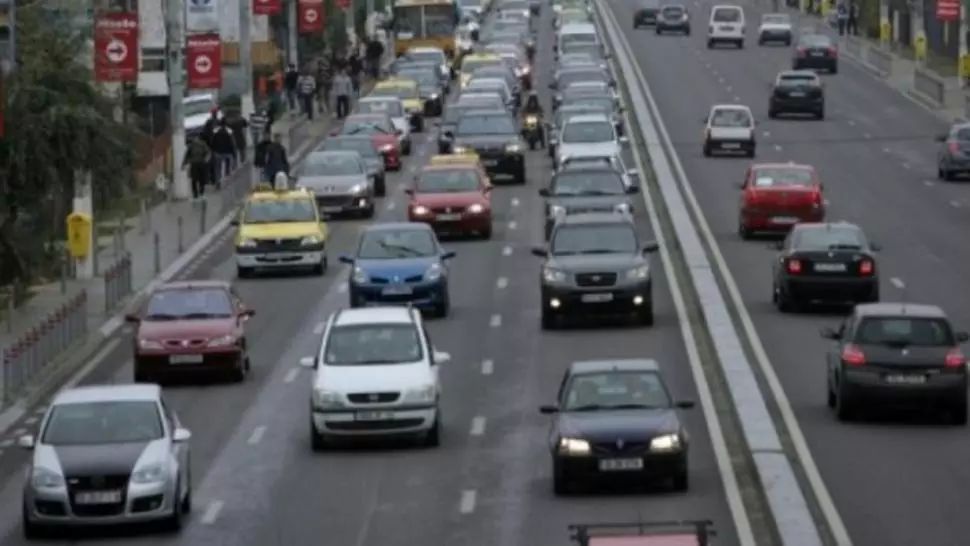Accident pe DN1 în orașul Otopeni. Se ciruclă greu spre București. Foto/Arhivă