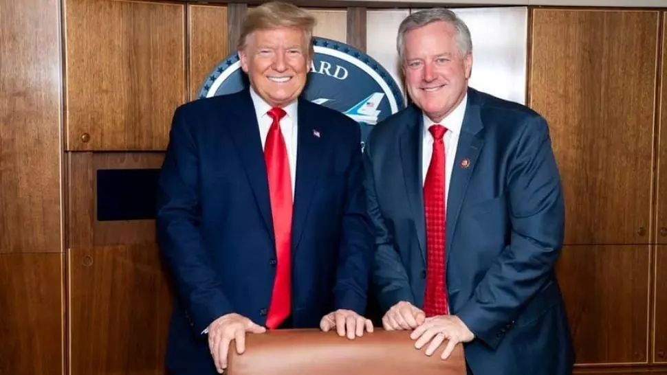 Donald Trump și Mark Meadows