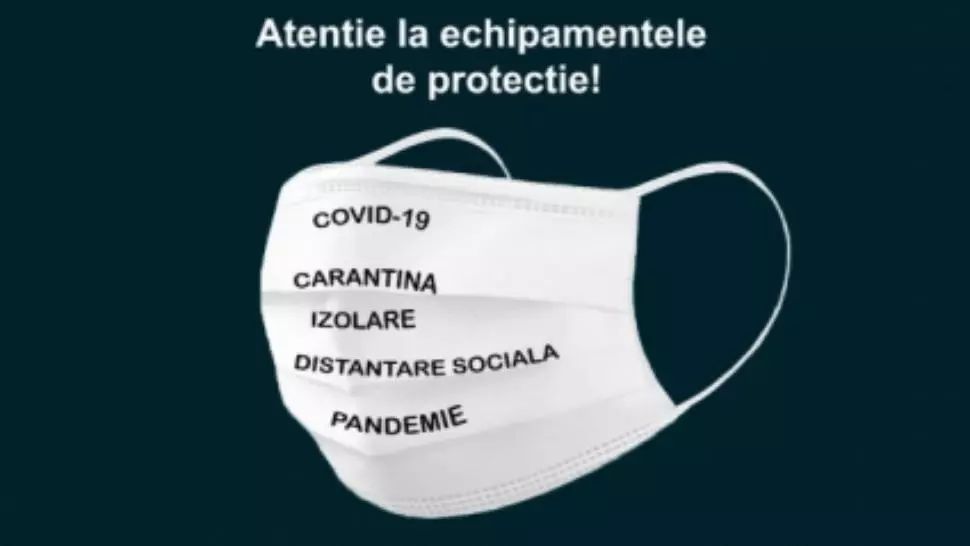 Măști de protecție NECONFORME Foto: InfoCons.ro