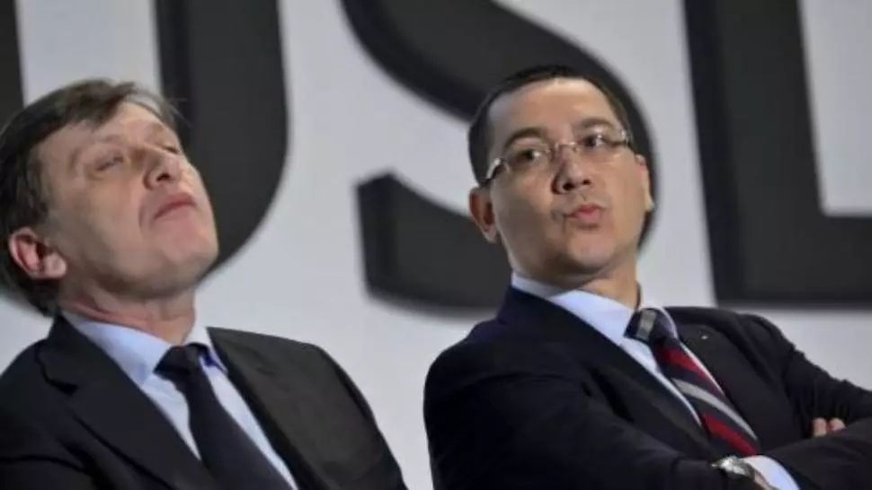 Crin Antonescu și Victor Ponta, pe vremea USL