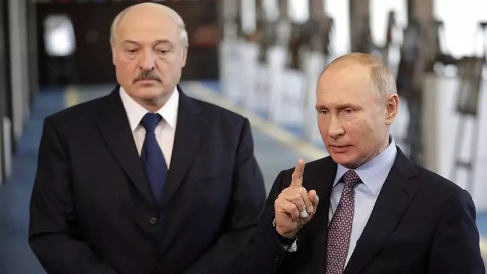 Vladimir Putin și Aleksandr Lukașenko (Belarus)