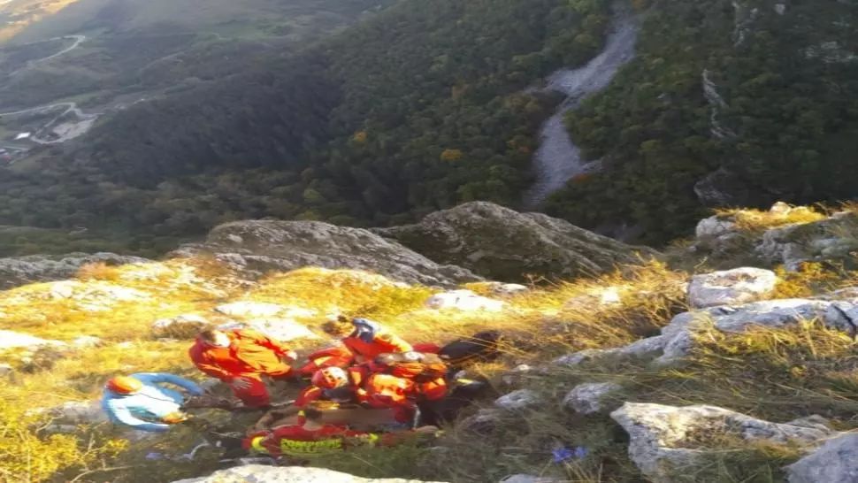 Accident în Cheile Turzii. Foto: realitateadecluj.net