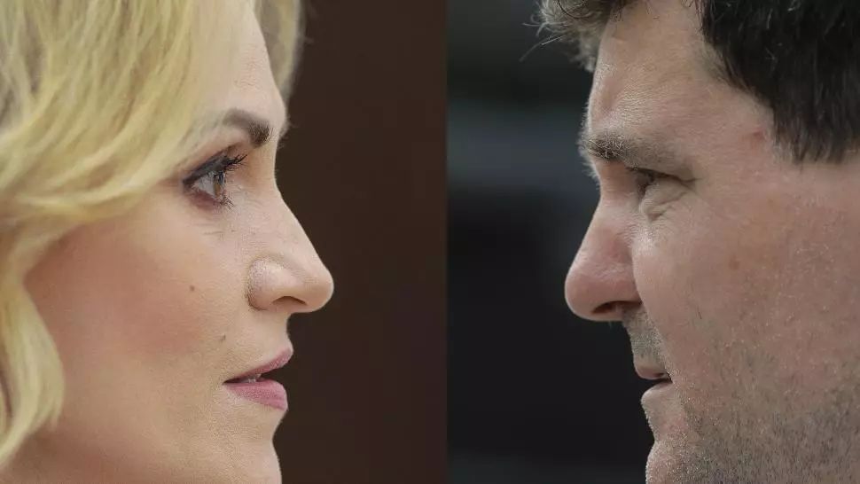 Gabriela Firea și Nicușor Dan Foto: Inquam Photos