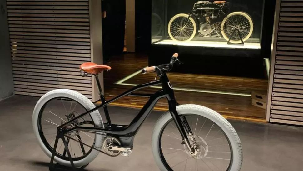 bicicleta harley