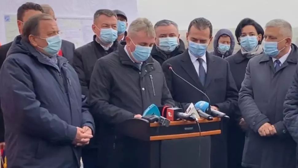 Inaugurarea Centurii ocolitoare Rădăuți, 20 noiembrie 2020