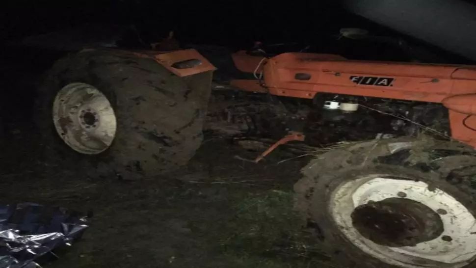 accident munca tractor