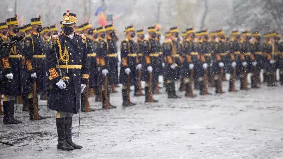 1 Decembrie, Ziua Națională a României - Ceremonie cu restricții la Arcul de Triumf / Foto: Alexandra Pandrea