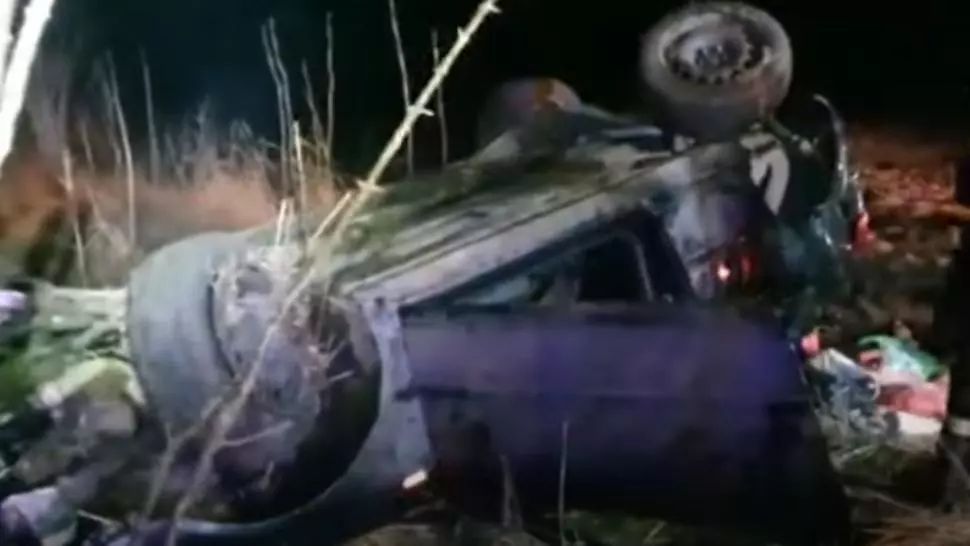 Accident Valea Mare-Slatina. Foto: captură Youtube