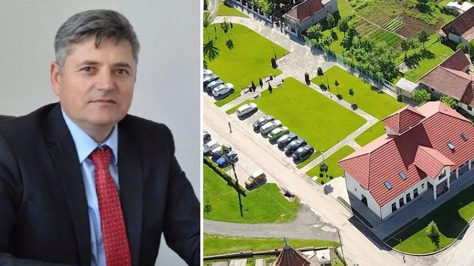 Ciugud, comuna din inima Transilvaniei - singura comună europeană din România. Primarul Gheorghe Damian Foto: Facebook.com/PrimariaCiugud