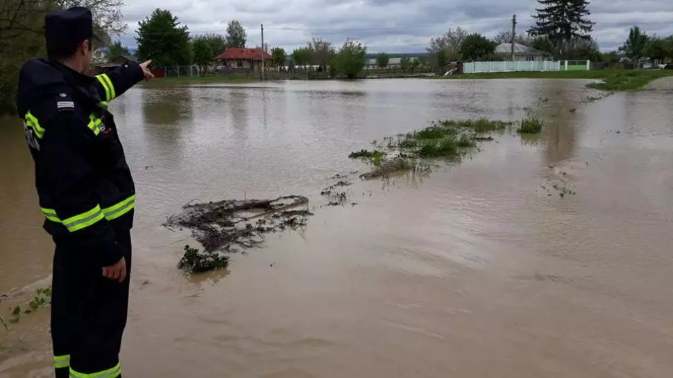 Viitură puternică, în județul Buzău. Sate izolate din cauza ploilor abundente  / Foto: Arhiva