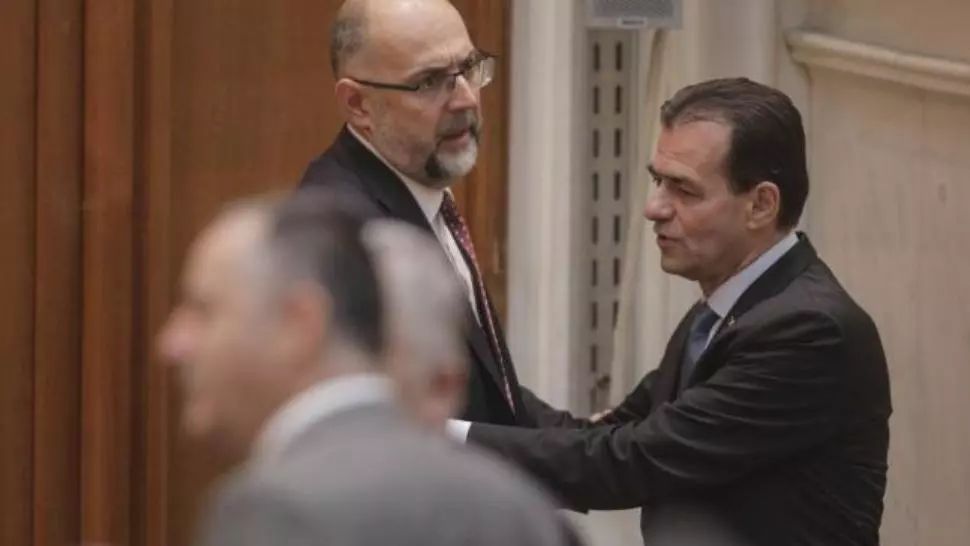 Ludovic Orban și Kelemen Hunor Foto: Inquam Photos