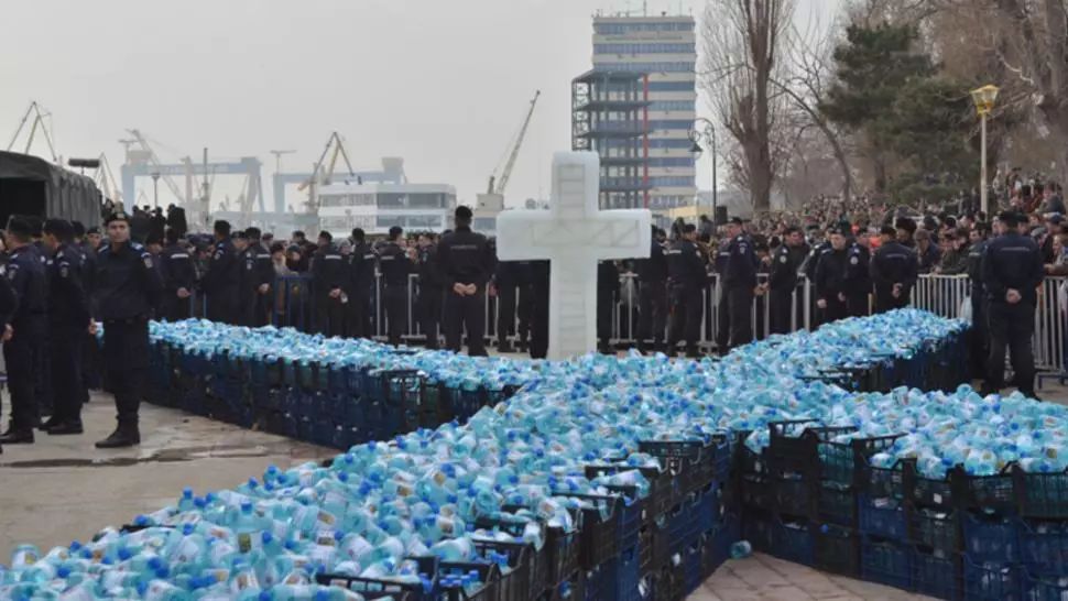 Mobilizare de forțe pentru slujba de Bobotează, de la Constanța