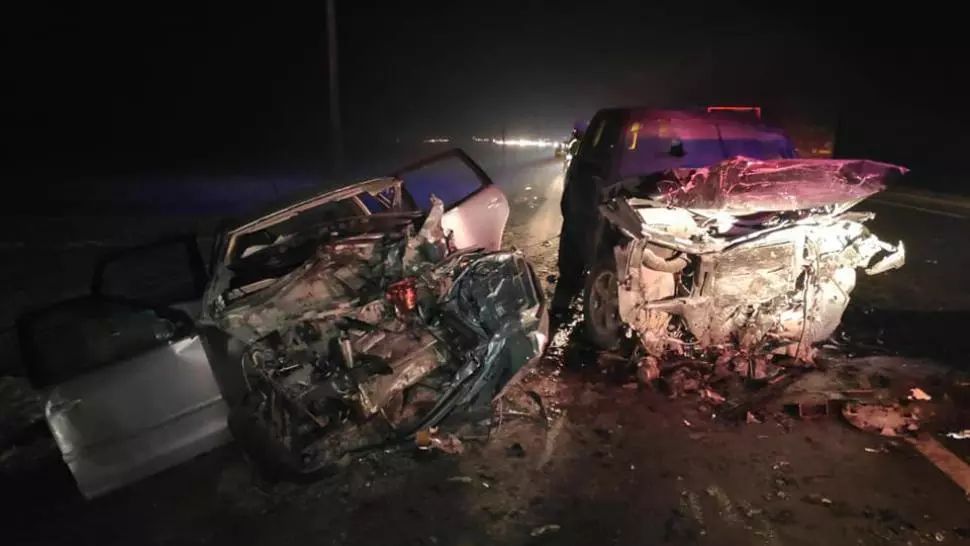 Accident cu 5 mașini în Vrancea. Foto: ISU Vrancea