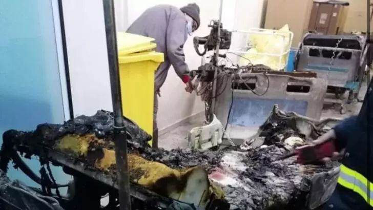 Incendiu Spital Neamț