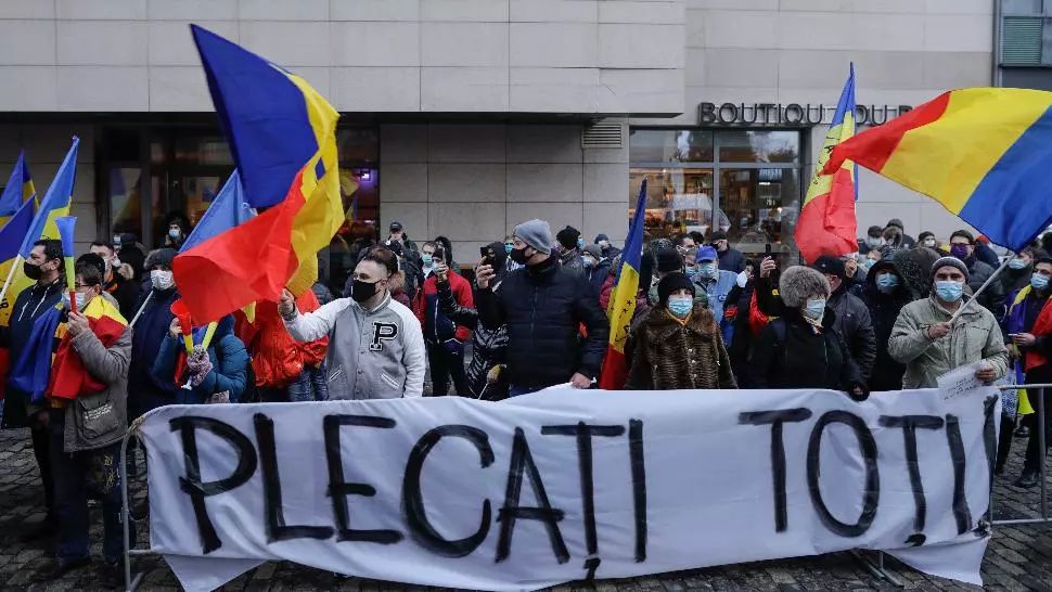 Protest după incendiul de la „Matei Balș” Foto: Inquam Photos/George Călin