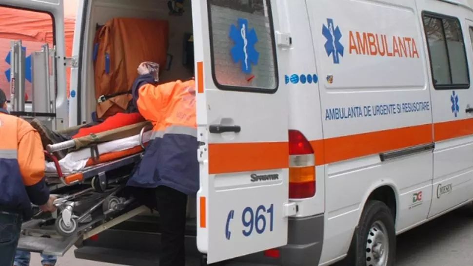 Intervenție ambulanță accident Maramureș