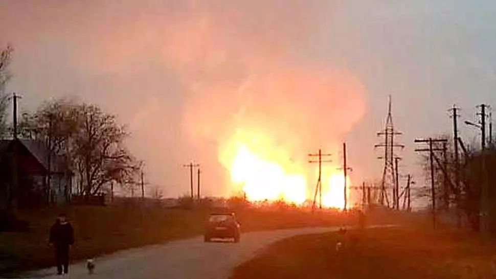 Explozie uriașă