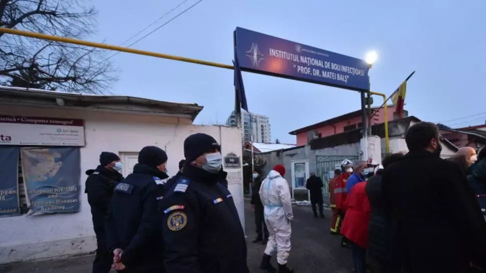 Incendiu la Matei Balș