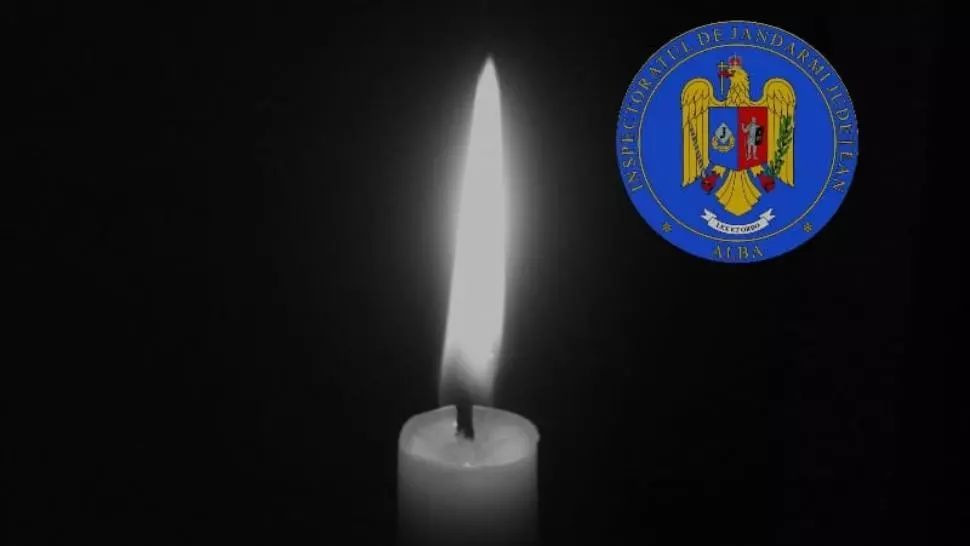 Un jandarm din județul Alba a murit din cauza unui anevrism cerebral, fiind pozitiv și la noul coronavirus
