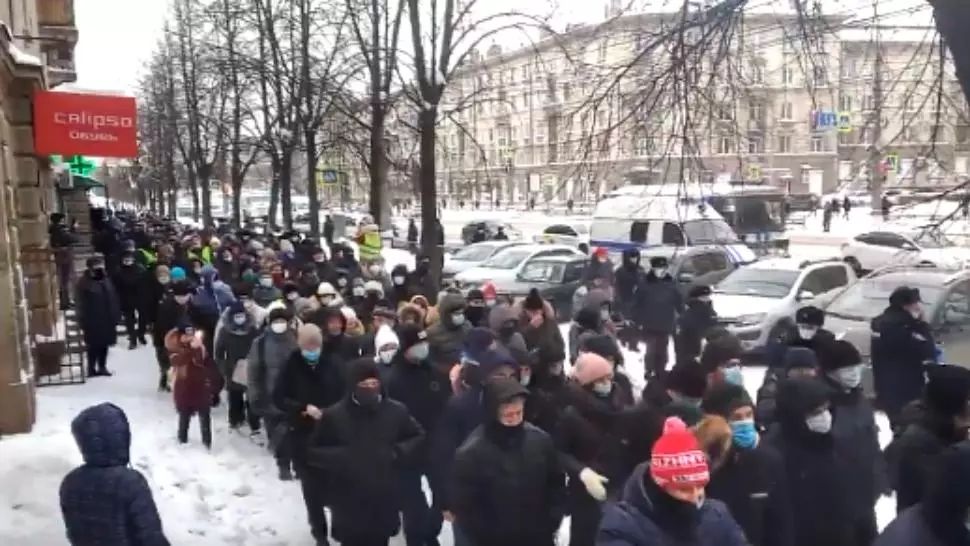 Rușii cer în stradă eliberarea opozantului Aleksei Navalnîi