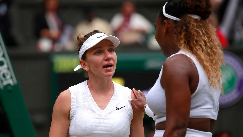 Simona Halep vs Serena Williams/Profi Media Images - Paul Marr