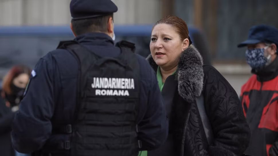 Diana Șoșoacă, senator independent (AUR) Foto: INQUAM/Octav Ganea