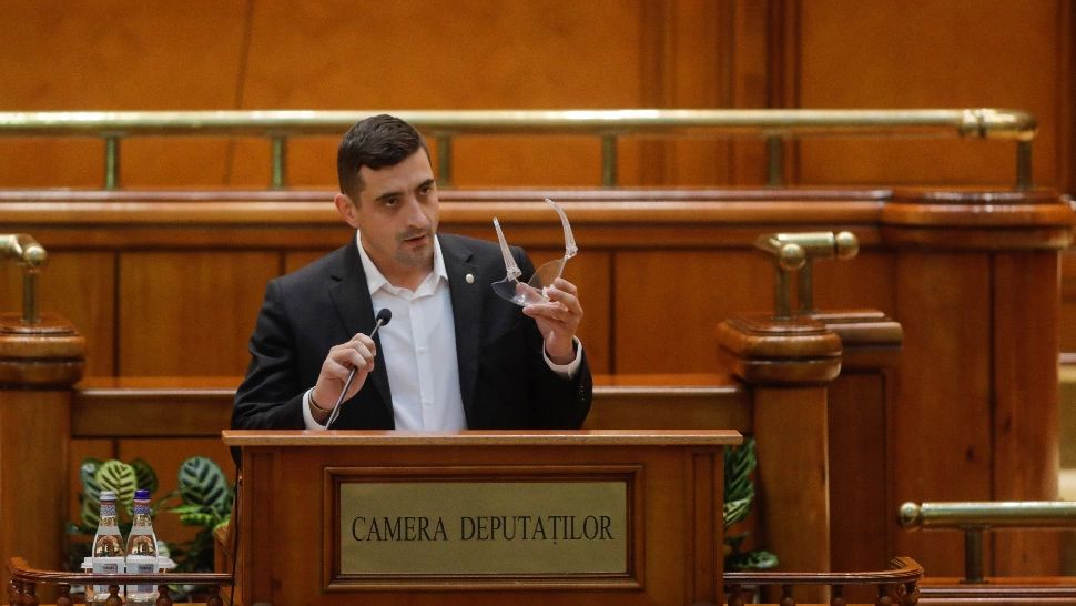 George Simion. Foto: Inquam Photos / George Călin