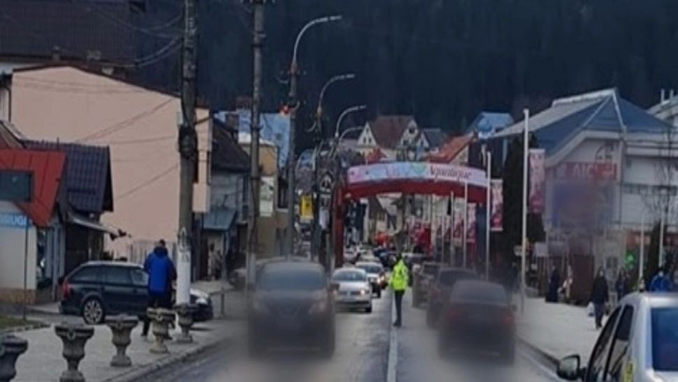 Trafic intens pe Valea Prahovei