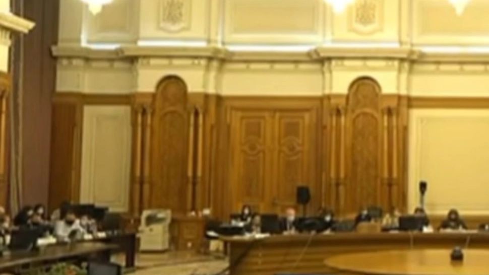 Dezbateri în Parlament la Bugetul pe anul 2021 Foto: Captură Video
